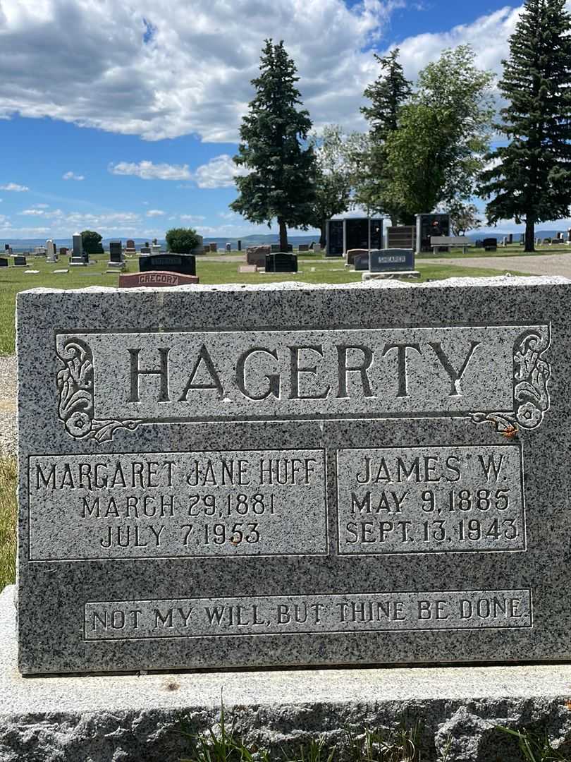 James Wellington Hagerty's grave. Photo 3