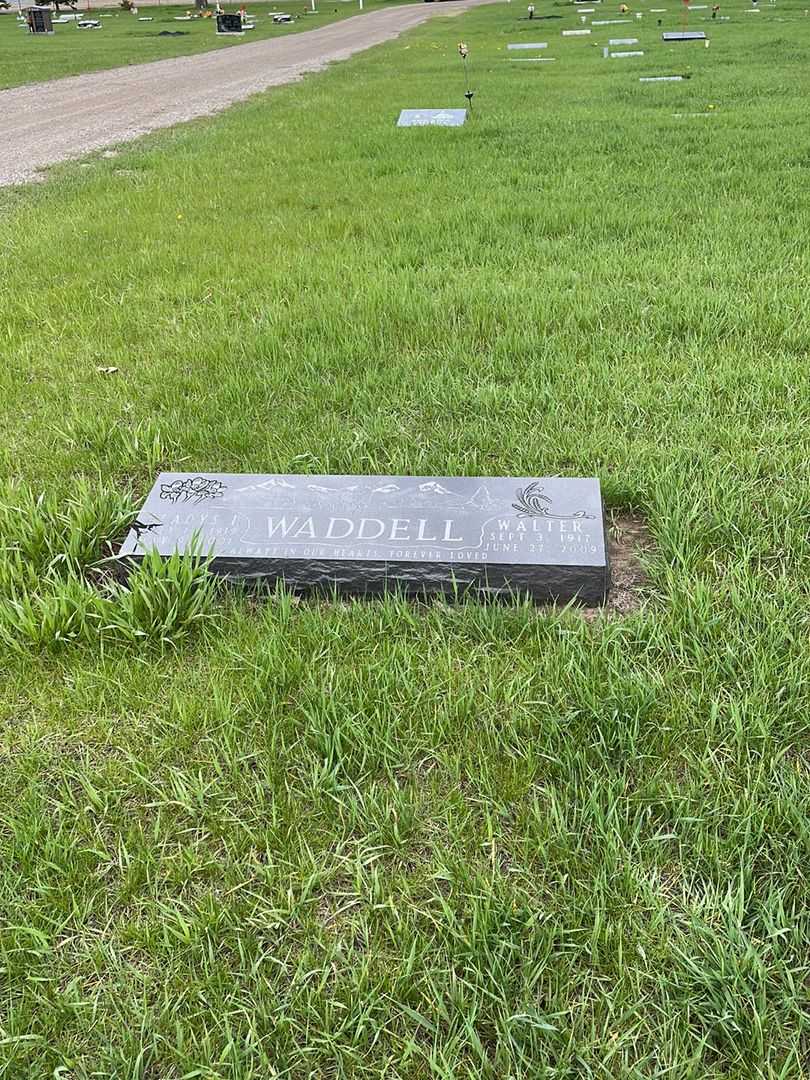 Walter Goodfellow Waddell's grave. Photo 2