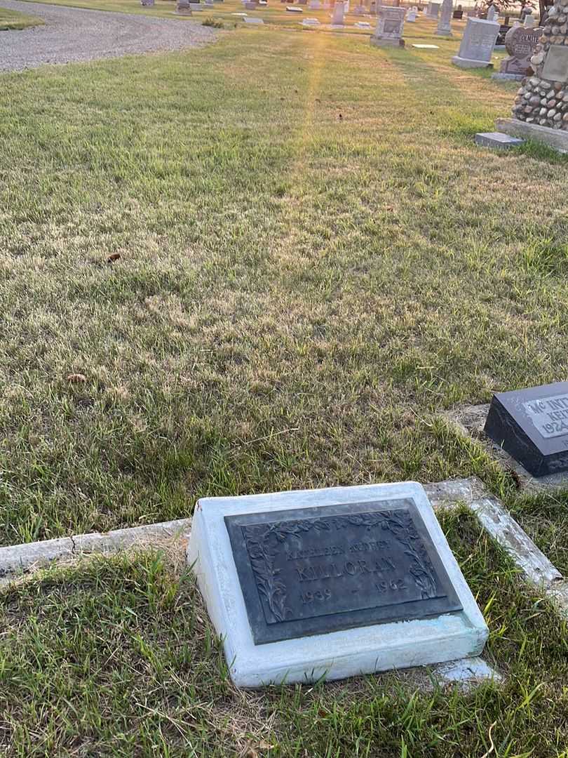 Kathleen Audrey Killoran's grave. Photo 2