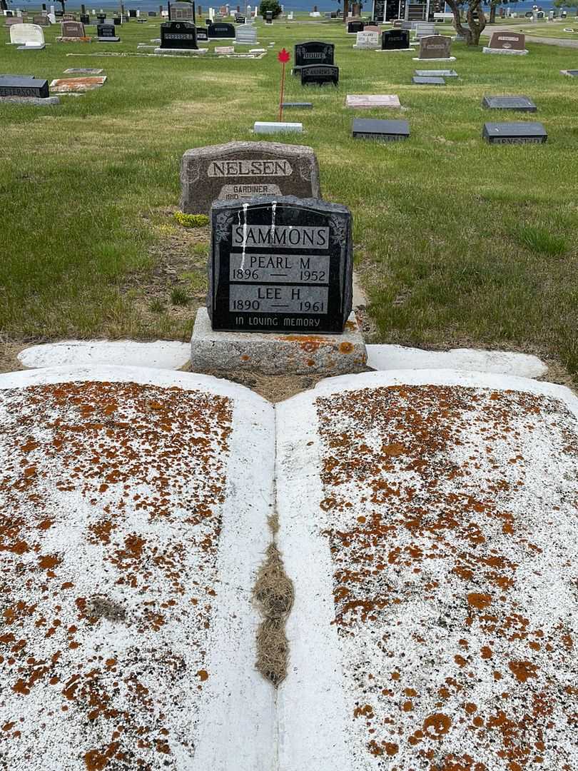 Lee Horace Sammons's grave. Photo 2