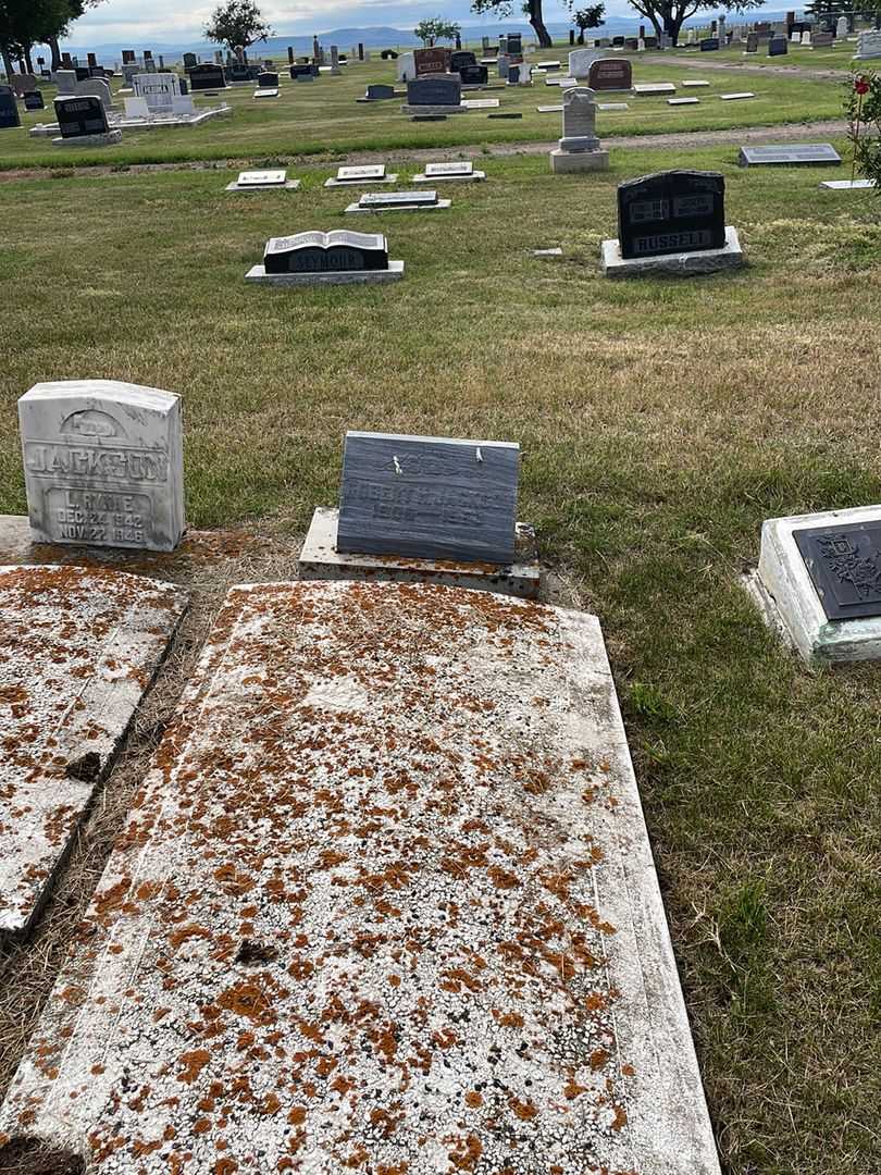 Robert Howell Jackson's grave. Photo 2