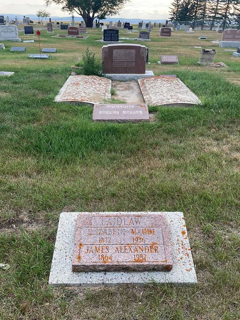 Mildred Laidlaw's grave. Photo 2