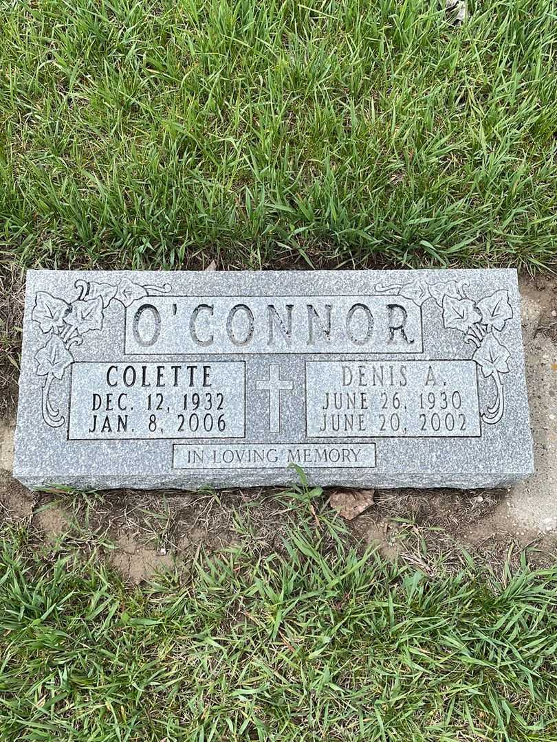 Colette O'Connor's grave. Photo 1