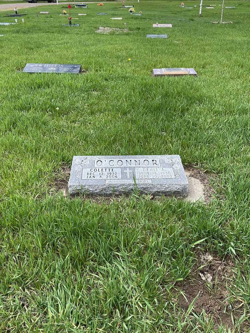Colette O'Connor's grave. Photo 2