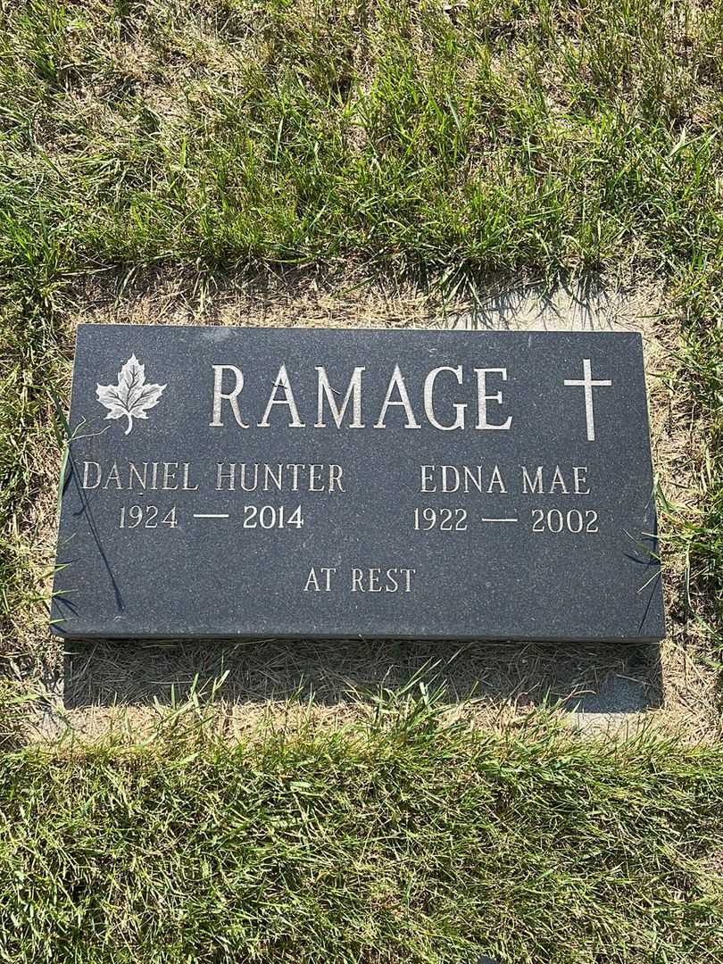 Edna Mae Jenkins Ramage's grave. Photo 1