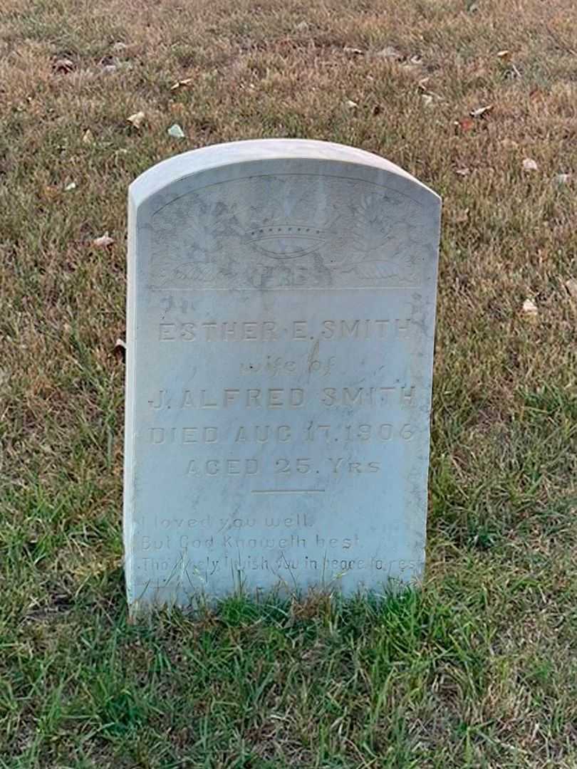 Coe Dahlin's grave. Photo 1