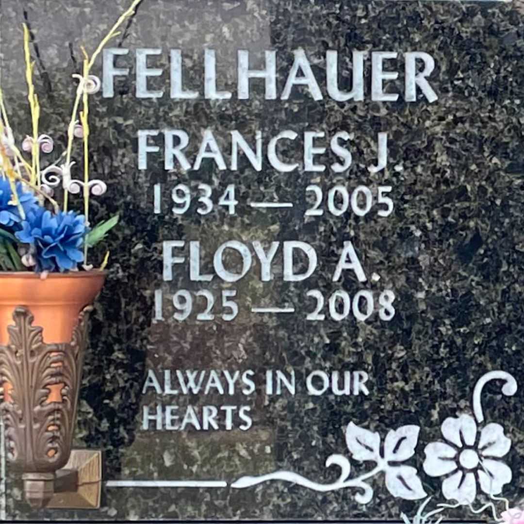 Floyd A. Fellhauer's grave