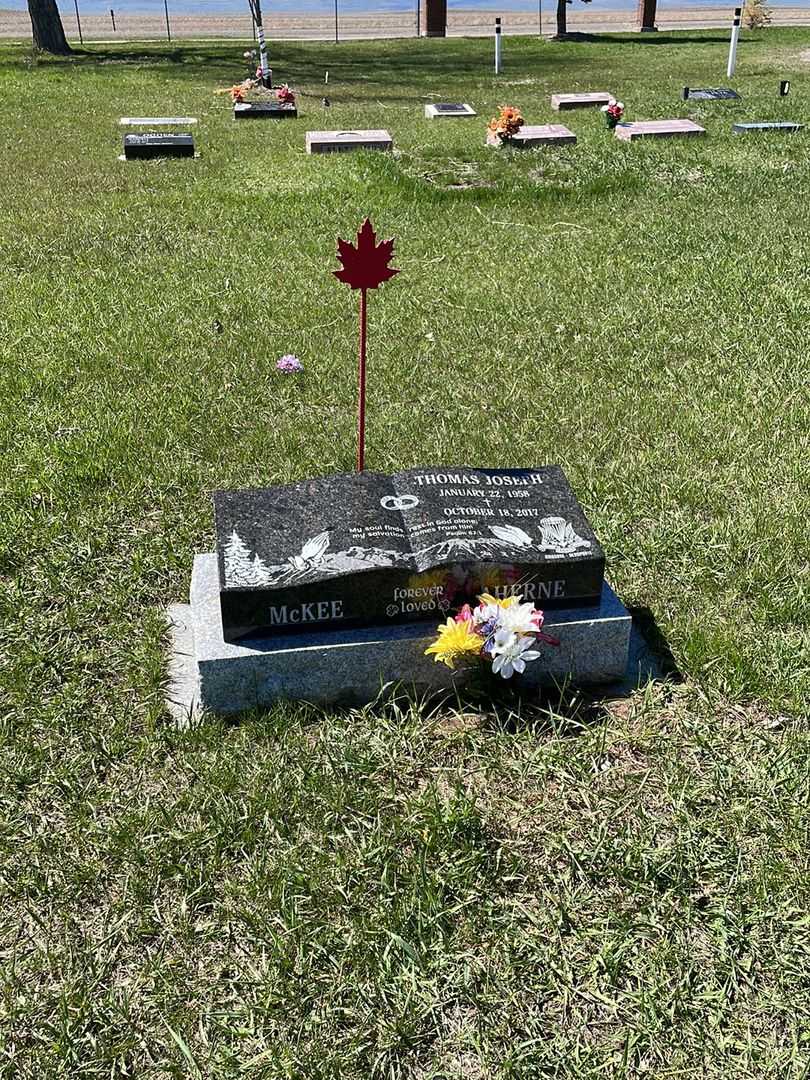 Thomas Joseph Aherne's grave. Photo 2