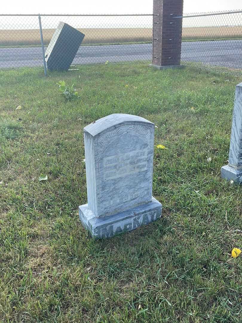 John Alexander MacKay's grave. Photo 2