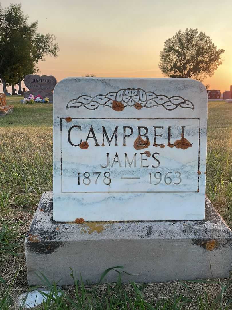 James Campbell's grave. Photo 1