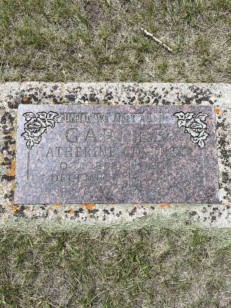 Catherine Coventry Garner's grave. Photo 4