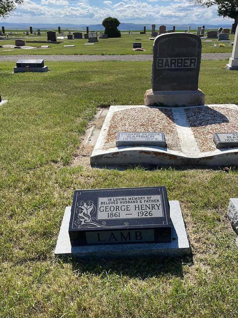 George Henry Lamb's grave. Photo 2