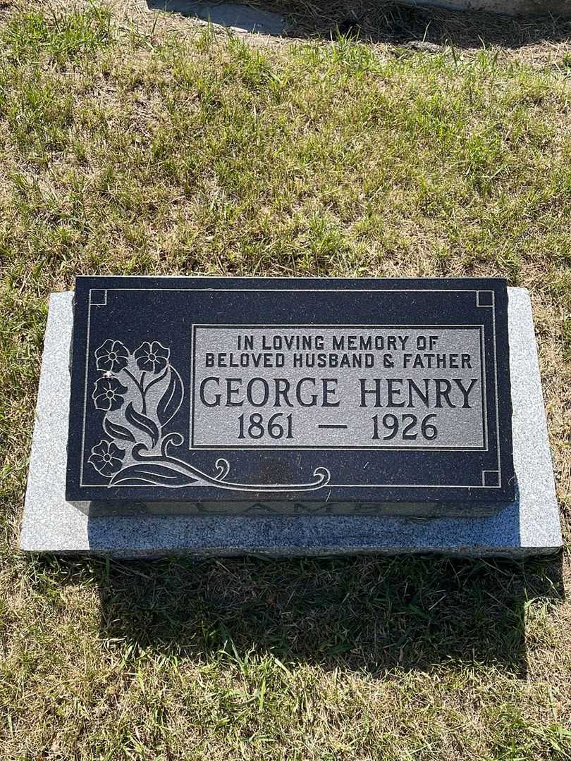 George Henry Lamb's grave. Photo 1