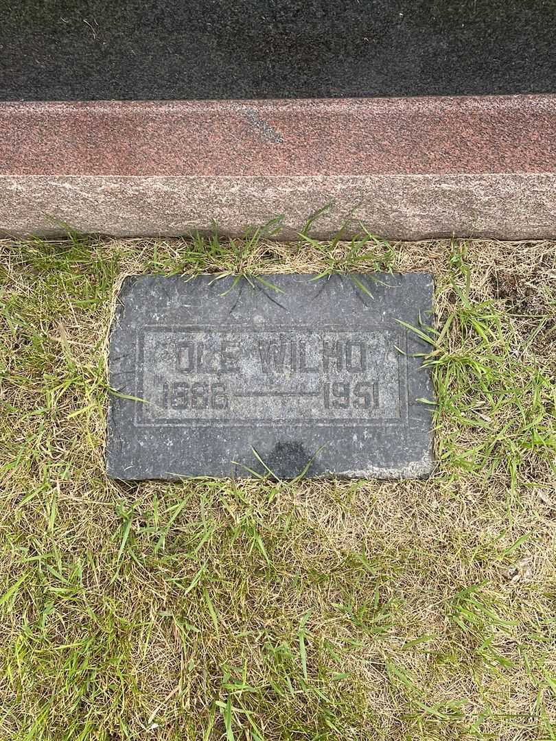 Ole Wilho Narkaus's grave. Photo 3