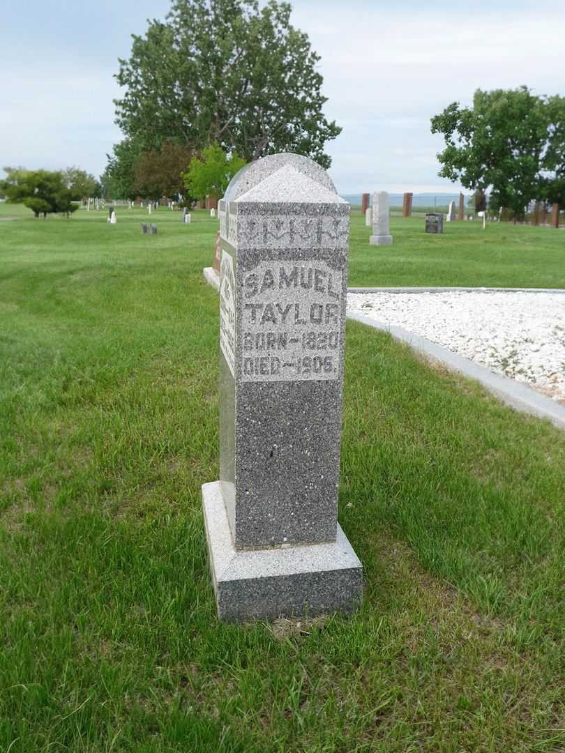 Samuel Fordham Taylor's grave. Photo 3