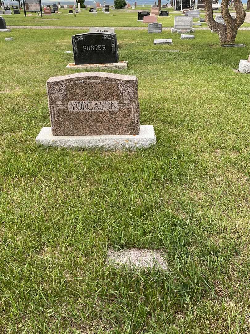 Nels Peter Yorgason's grave. Photo 2