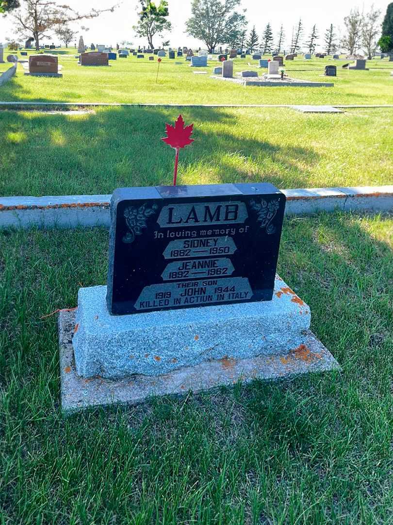 John "Johnnie" Lamb's grave. Photo 2