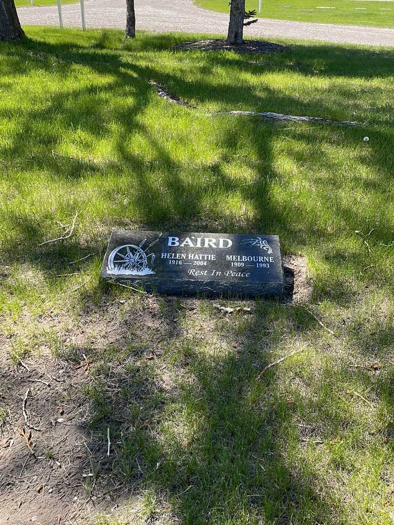 Melbourne Baird's grave. Photo 2