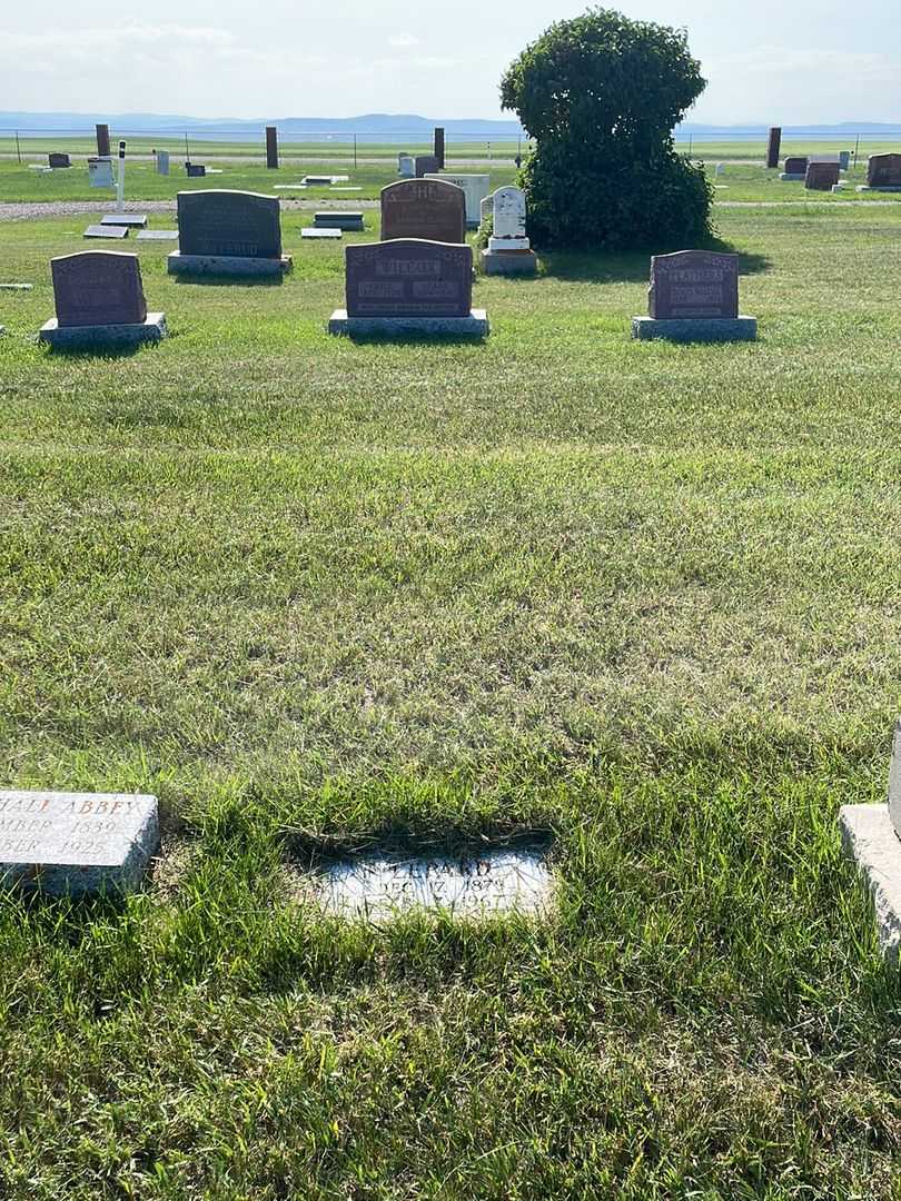 Edith Abigail Abbey LePard's grave. Photo 2