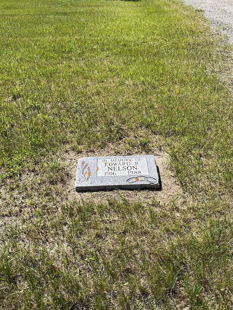 Edward Ross Nelson's grave. Photo 2