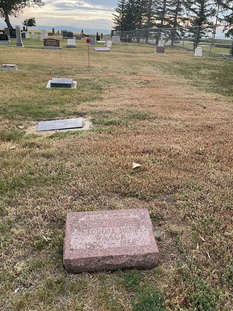 Theodore Henry Waack's grave. Photo 2