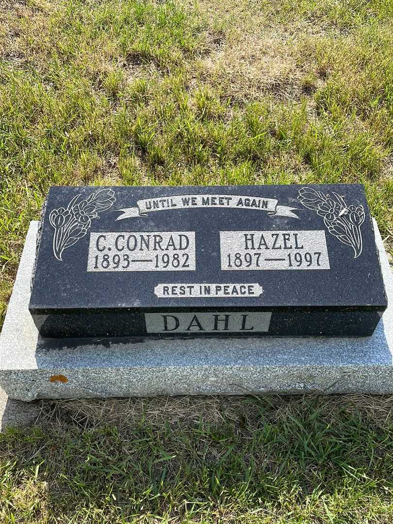 Carl Conrad Dahl's grave. Photo 1