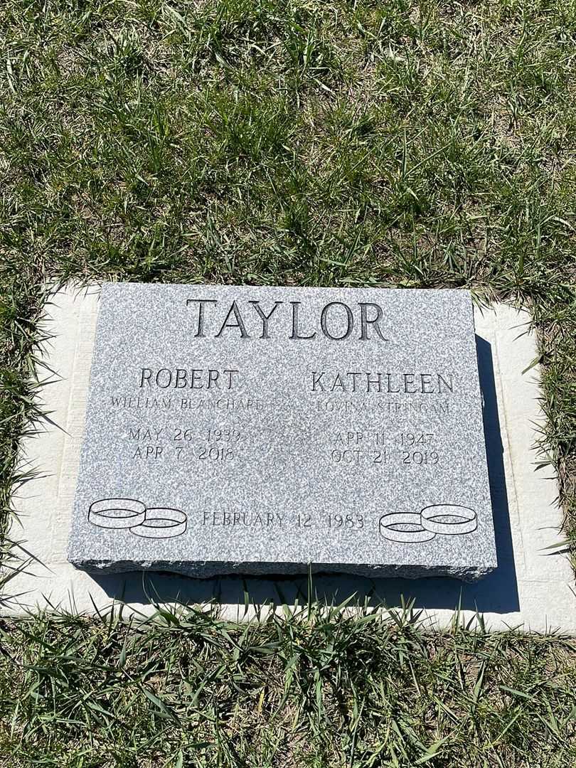 Robert William Blanchard Taylor's grave. Photo 1