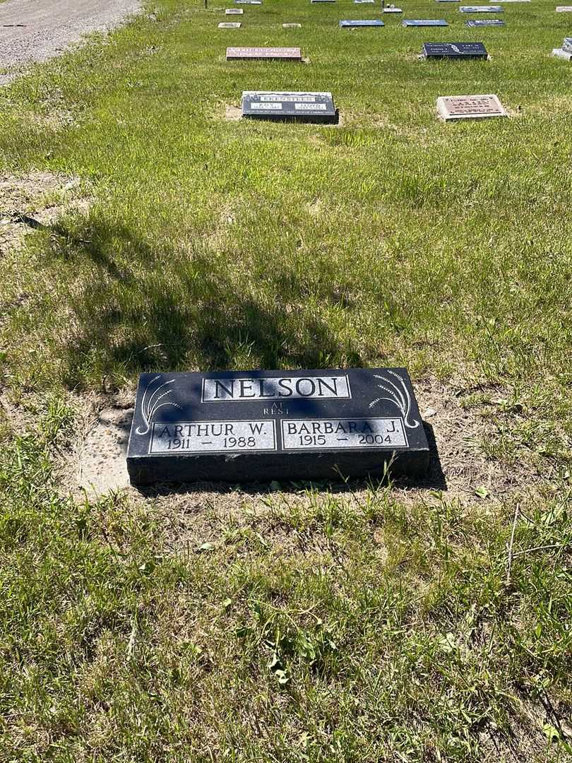 Barbara J. Nelson's grave. Photo 2