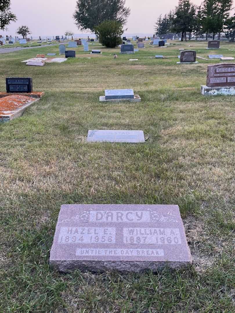 William Alexander D'Arcy's grave. Photo 2