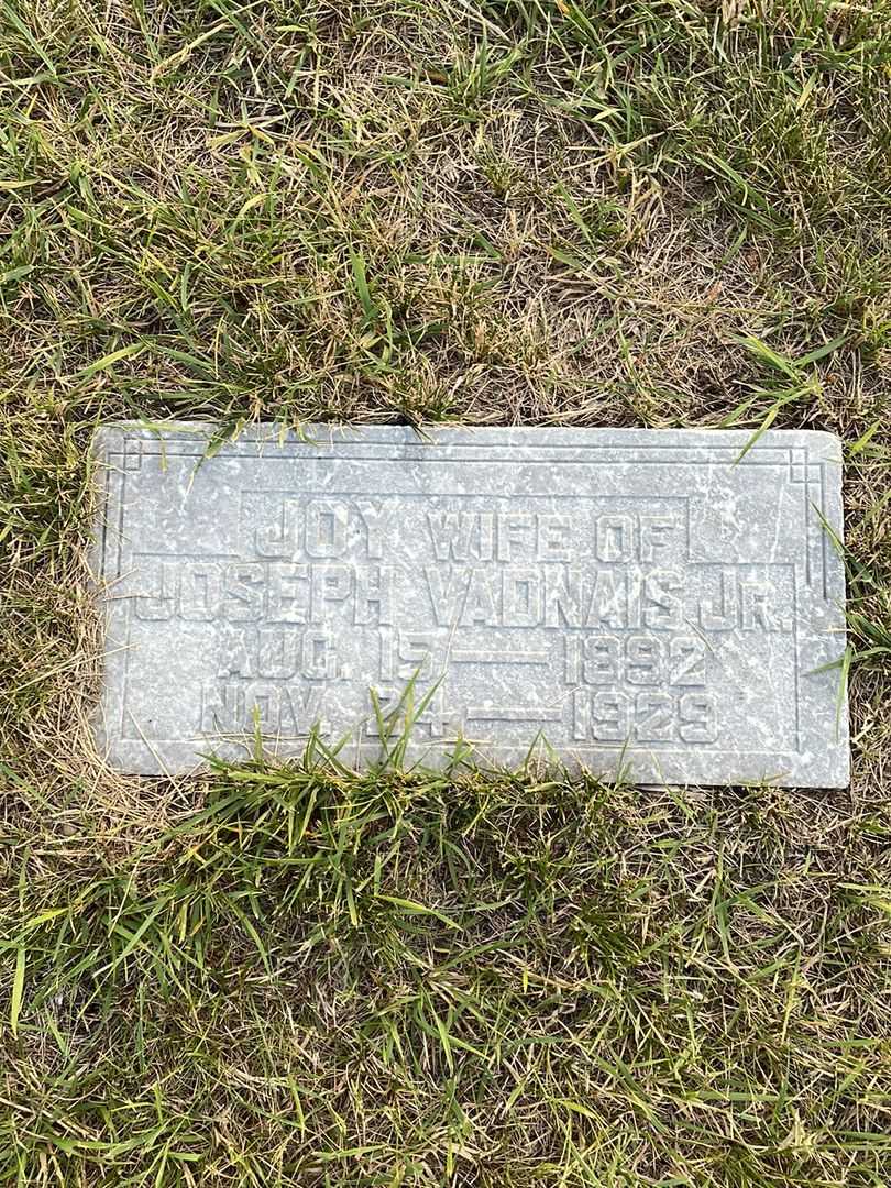 Joy Vadnais's grave. Photo 3