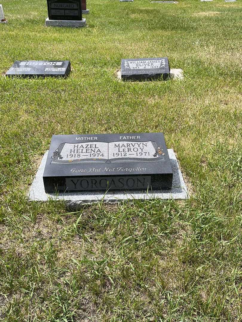 Marvyn LeRoy Yorgason's grave. Photo 2