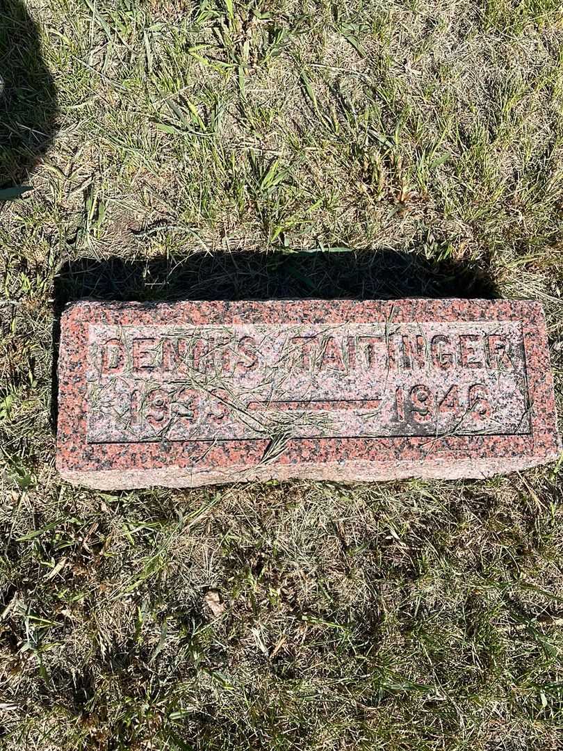 Dennis Carter Taitinger's grave. Photo 3
