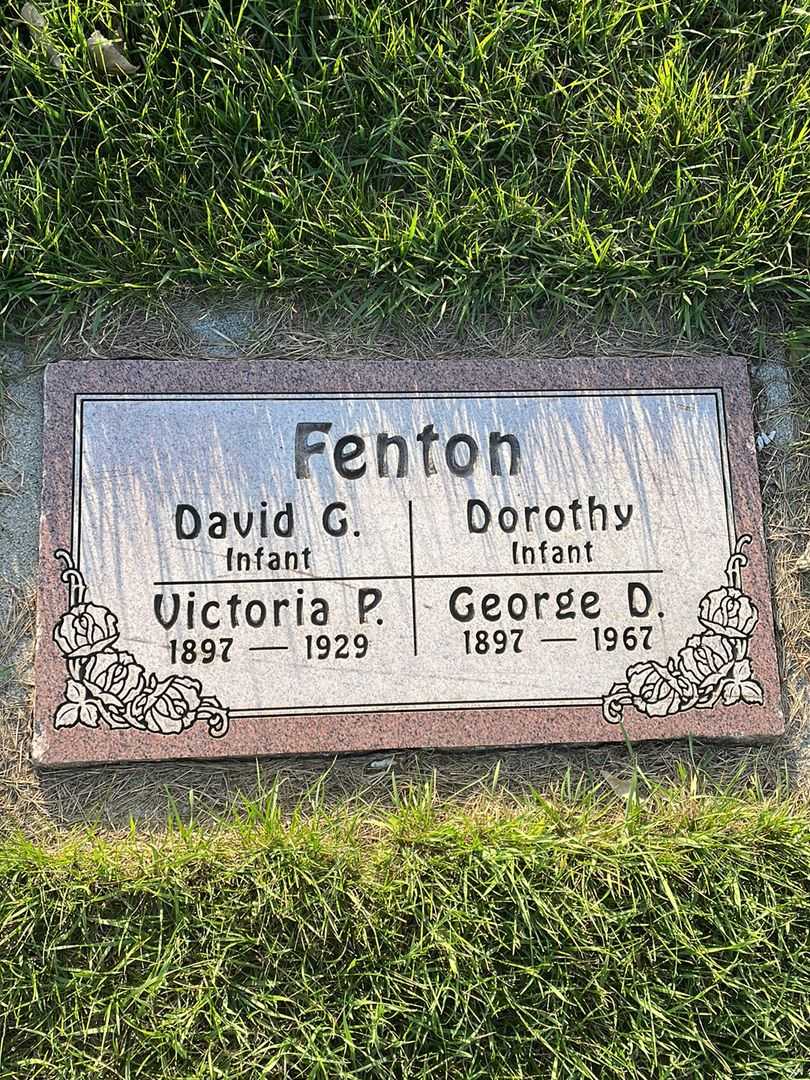 Dorothy Fenton's grave. Photo 1