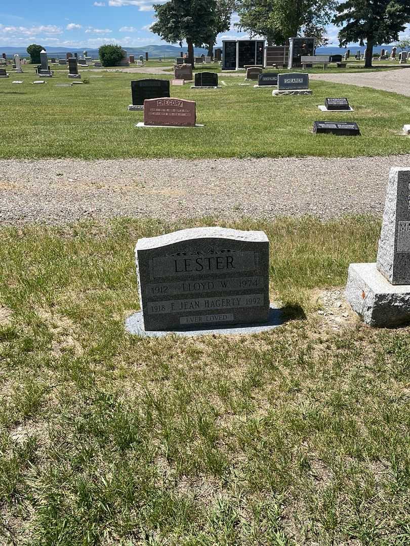 Ethel Jean Hagerty Lester's grave. Photo 2