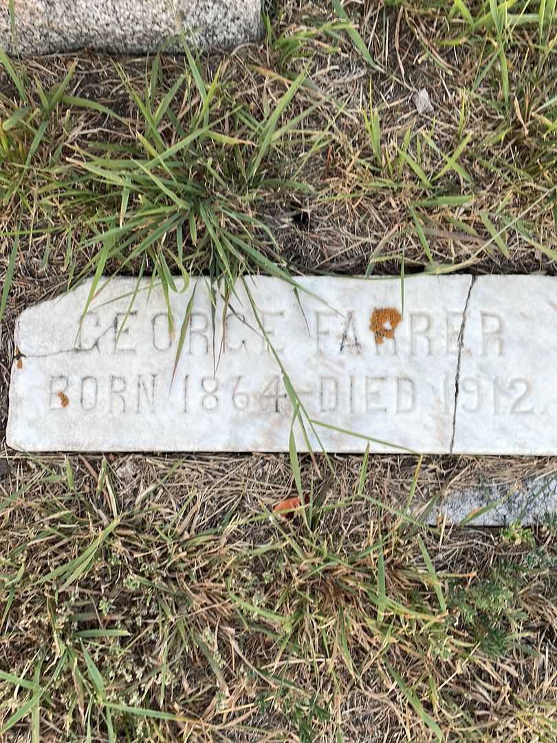 George Farrer's grave. Photo 3