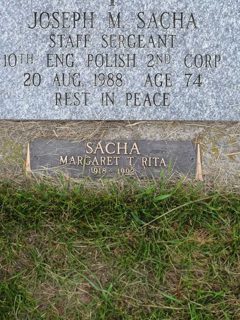 Joseph Marian Sacha's grave. Photo 4