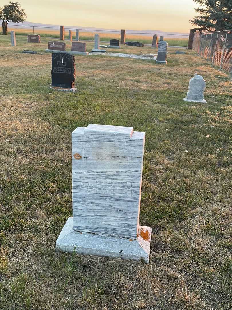 Jessie Sara Farrer's grave. Photo 1