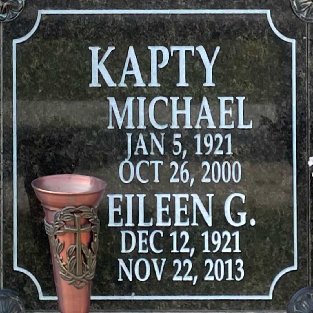Eileen G. Kapty's grave