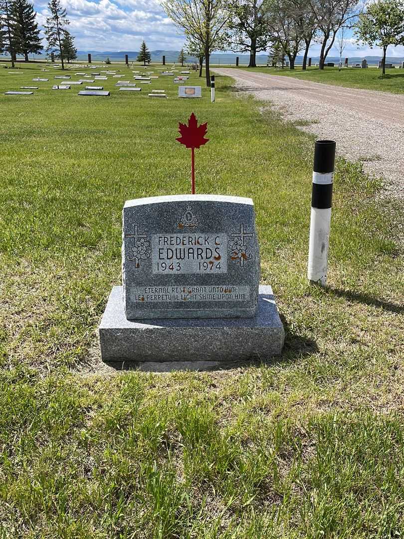 Frederick Charles Edwards's grave. Photo 2