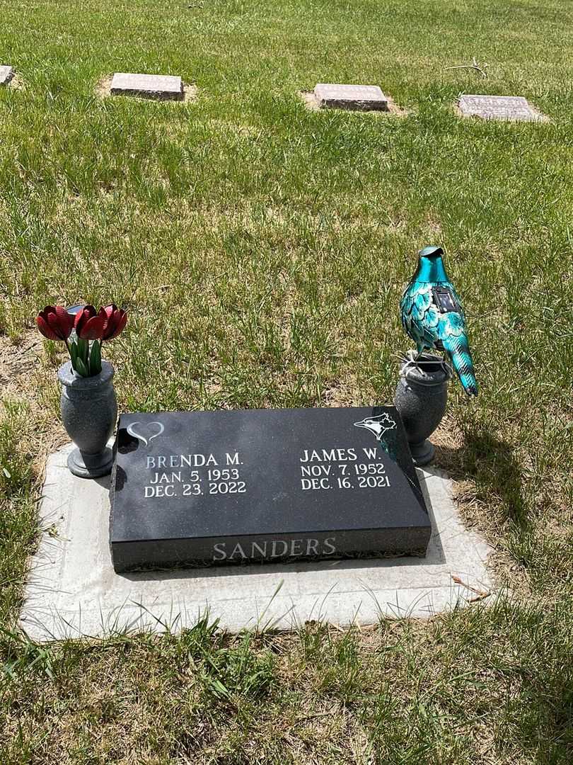 James Wilfred "Jim" Sanders's grave. Photo 2