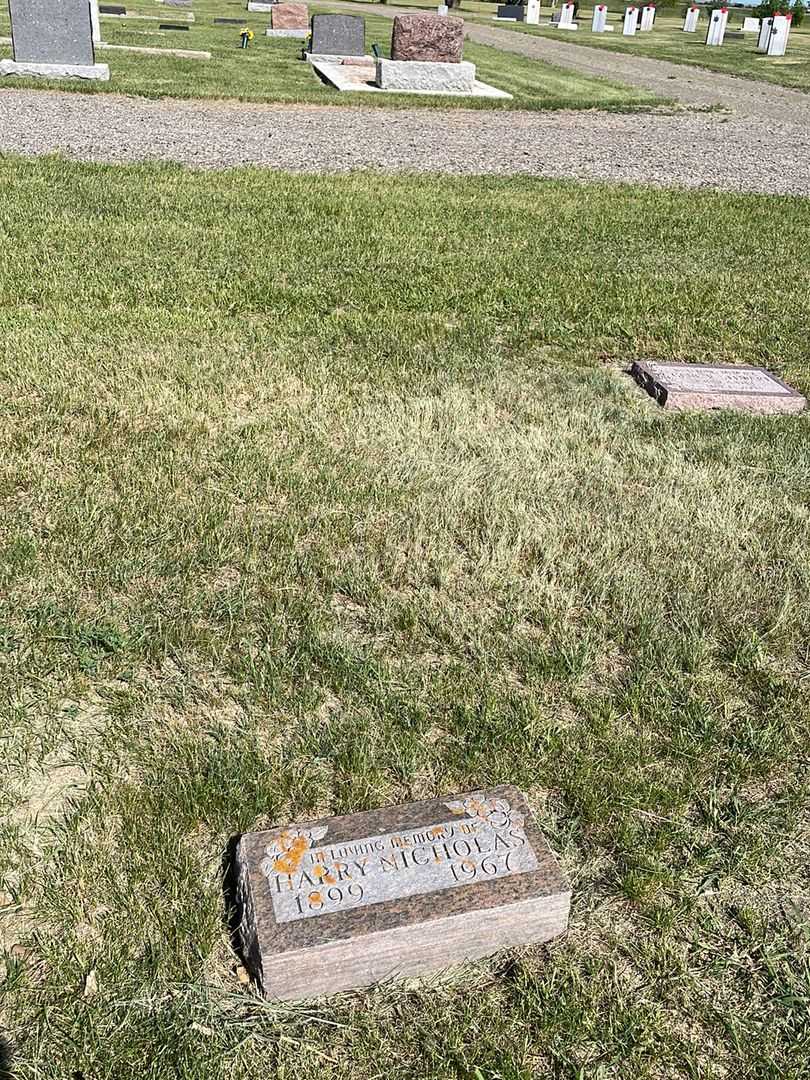 Harry Nicholas Taitinger's grave. Photo 2