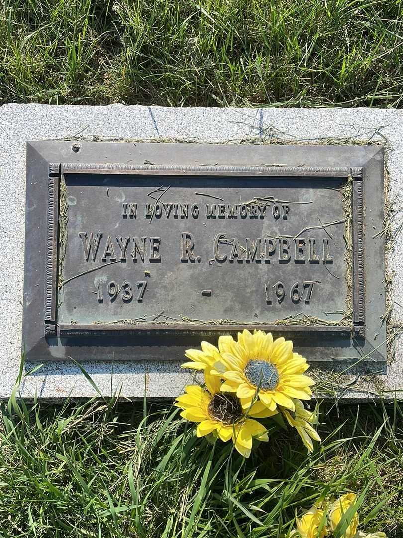 Wayne Russell Campbell's grave. Photo 1