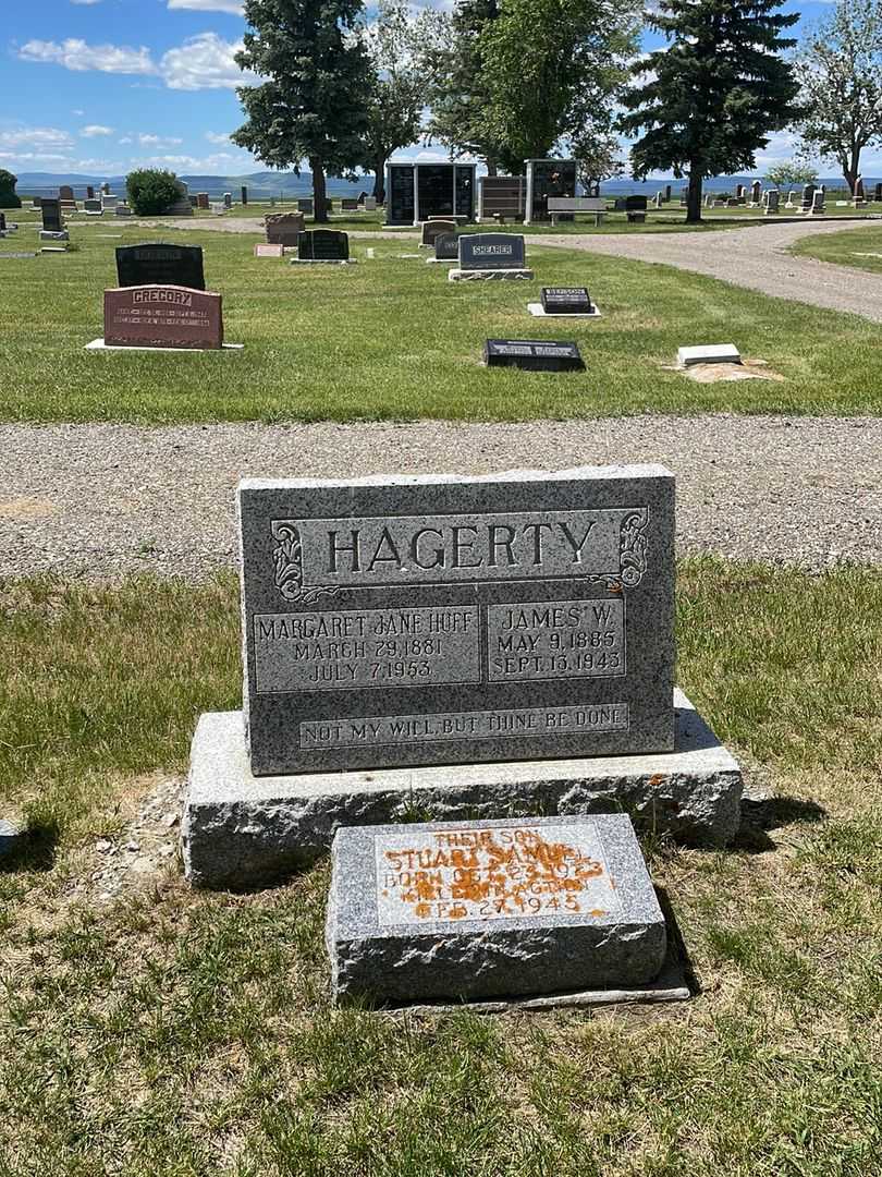 Stuart Samuel Hagerty's grave. Photo 2