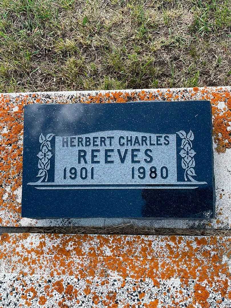 Herbert Charles "Bert" Reeves's grave. Photo 1