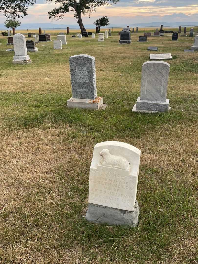 Stanley M. Jacobson's grave. Photo 2