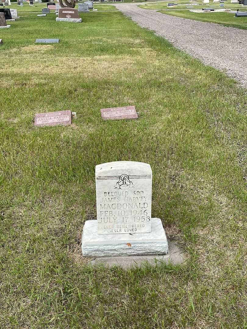 James Harvey MacDonald's grave. Photo 2