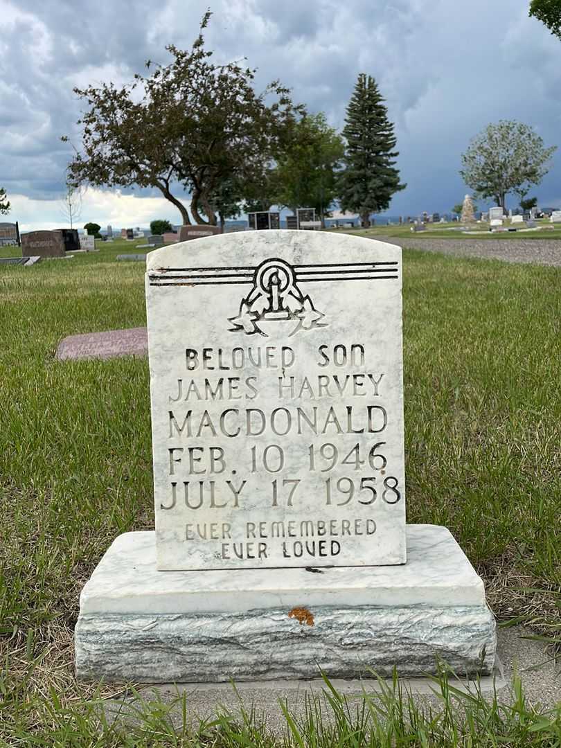 James Harvey MacDonald's grave. Photo 1