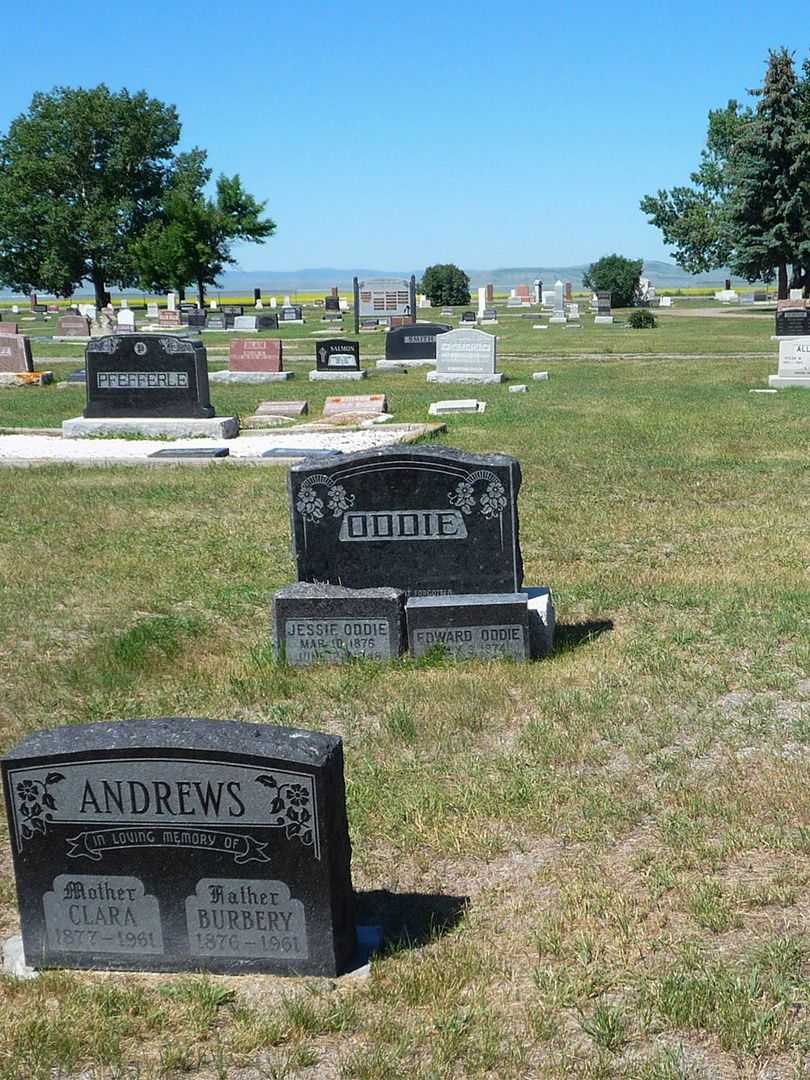 Edward Oddie's grave. Photo 2