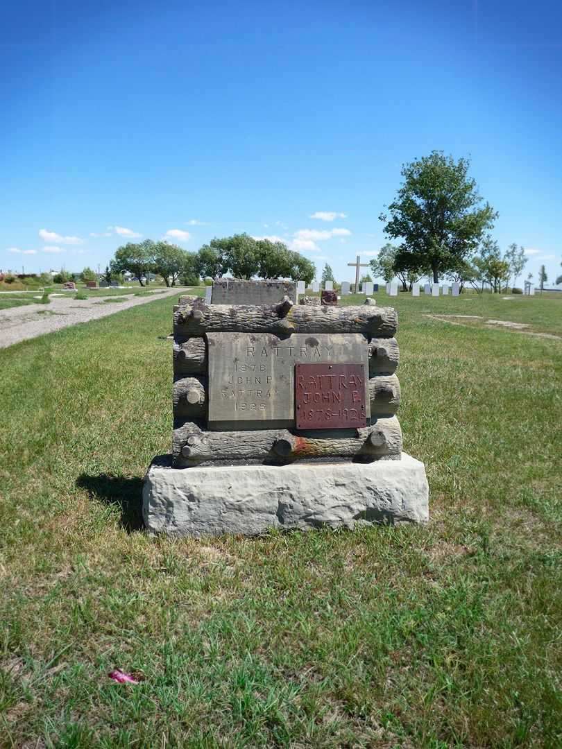 John Patterson Rattray's grave. Photo 2